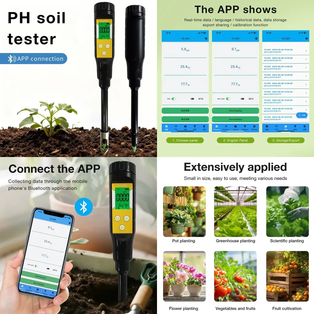 Smart Pot - Misuratore di pH del Suolo WAP01