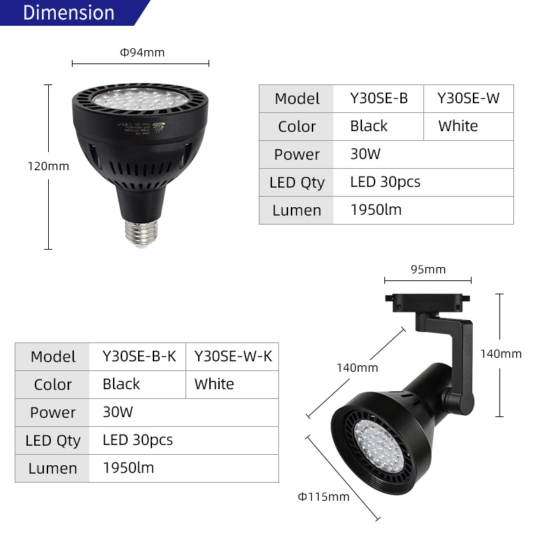 Grow Light Led - Y30SE Lampadina per coltivazione a LED