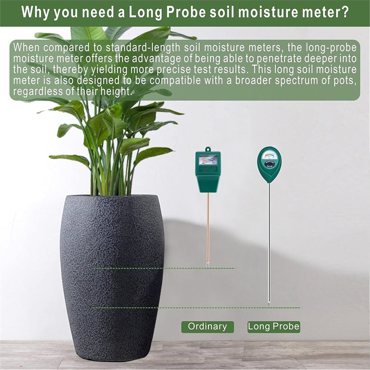 Plant Sensor - Misuratore di umidità del terreno a