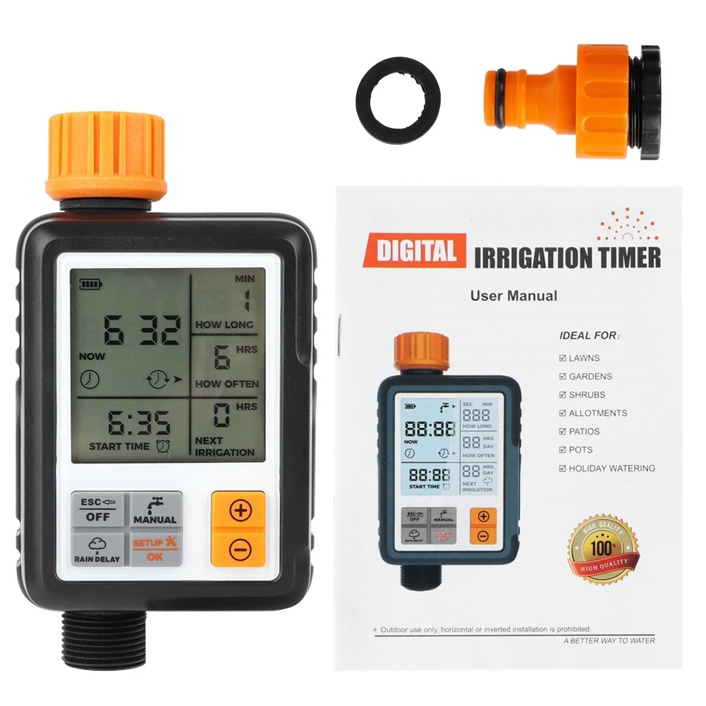 Smart Garden System - Timer Elettronico per Irrigazione da Giardino,