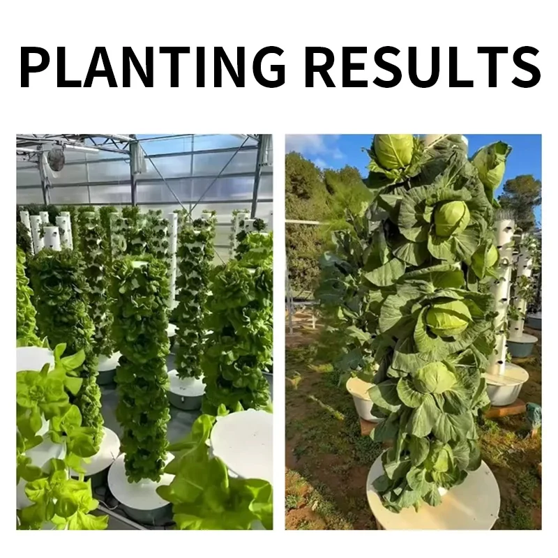 Hydroponic Tower - Kit per coltivazione idroponica a 9/11