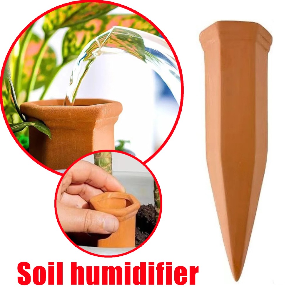 Plant Sensor - Dispositivo di irrigazione automatico in terracotta,