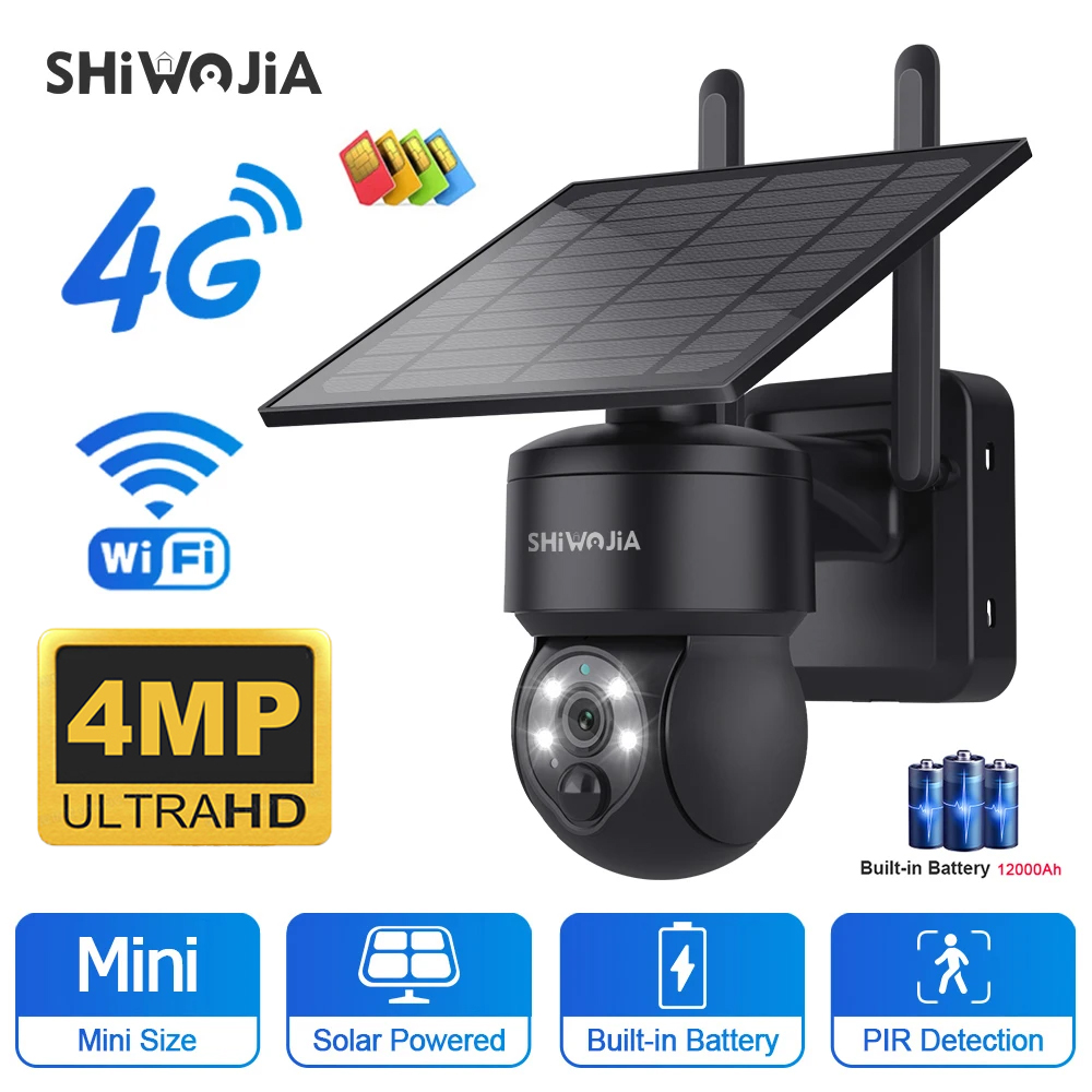 SHIWOJIA WIFI Wireless PTZ tel - Garden Camera recensione e prezzo