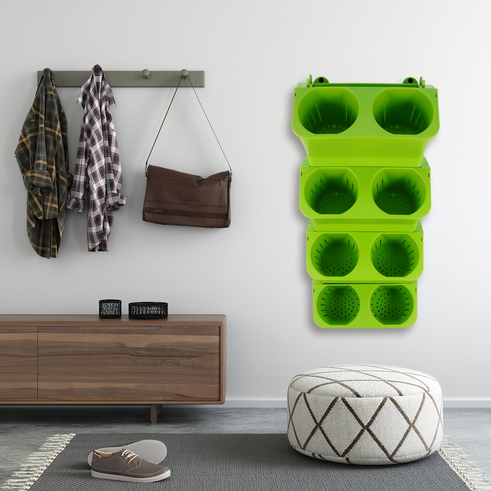 Set di 4 Fioriere Verticali da - Self Watering Planter recensione e prezzo