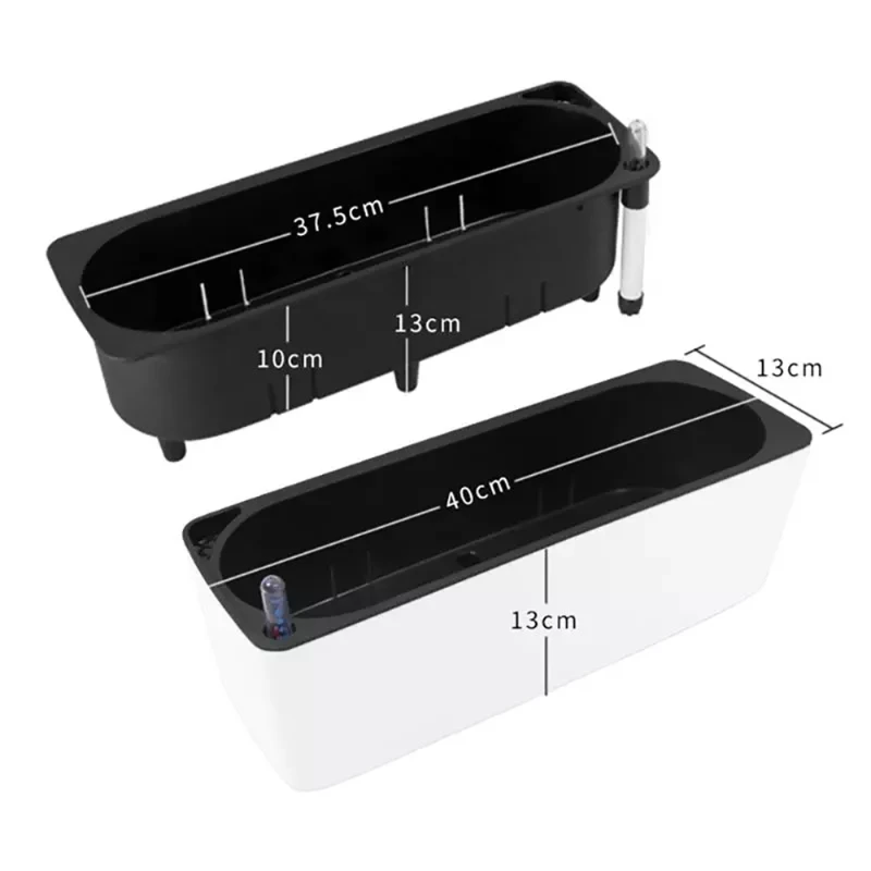 Vaso da fiori pigro rettangola - Hydroponic Grow Pod recensione e prezzo