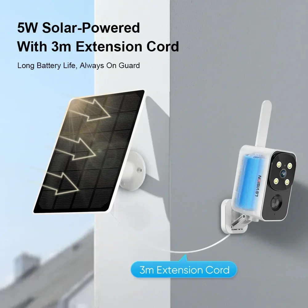 LS VISION Telecamera solare es - Garden Camera recensione e prezzo