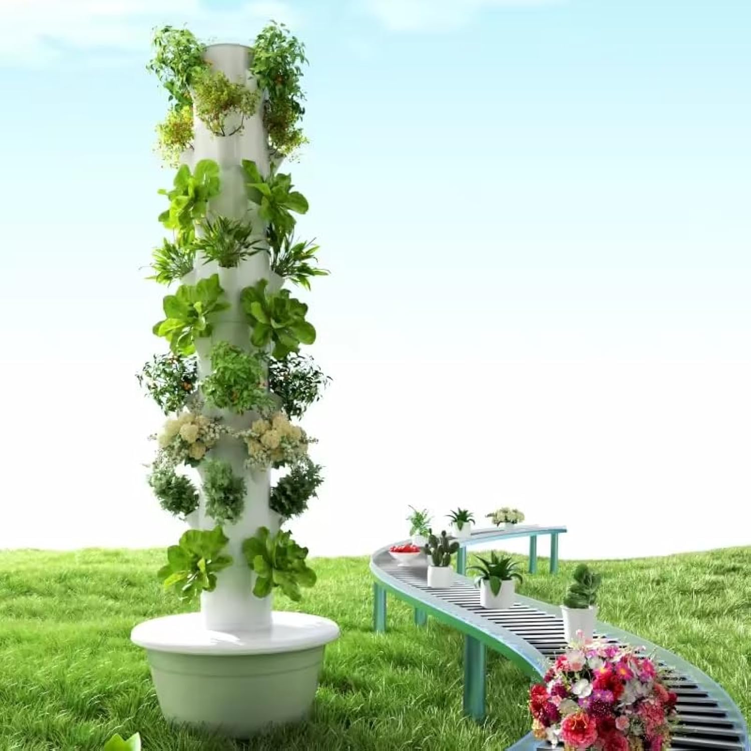 Torre di Coltivazione Idroponi - Hydroponic Tower recensione e prezzo